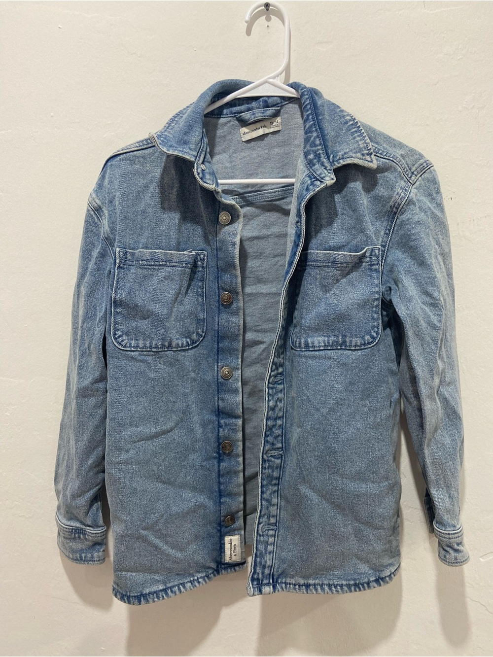 Abercrombie & Fitch Light Blue Denim Jacket for Kids